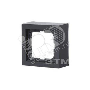 Рамка 1 пост, Impressivo, наружный монтаж, антрацит | 1721S85-81 | 2TKA000298G1 | ABB - ABB