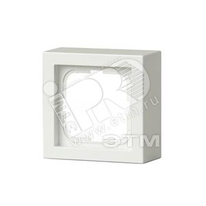 Рамка 1-постовая, для наружого монтажа Impressivo, белый | 1721S85-84 | 2TKA000302G1 | ABB - ABB