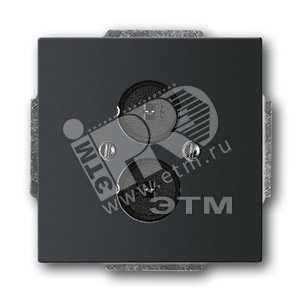 Плата ц.с 2-р.для LS,solo/fut.,ч.бархат | 1723-0-0259 | 2CKA001723A0259 | ABB - ABB