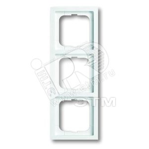 Рамка 3-постовая, серия, серия solo/future, цвет linear, цвет альпийский белый | 1754-0-4502 | 2CKA001754A4502 | ABB