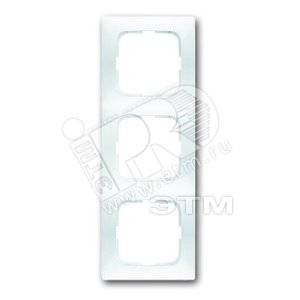 Рамка 3-постовая, серия spring, цвет альпийский белый | 1725-0-1545  | 2CKA001725A1545 | ABB