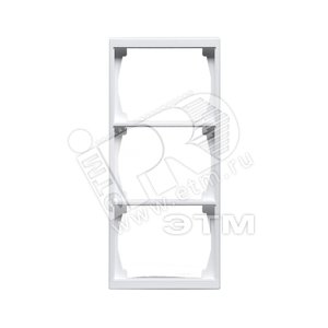 Рамка 3-постовая, 100мм серия Impressivo, белый | 1723F100-84  | 2TKA000369G1 | ABB