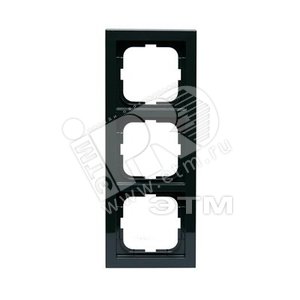 Рамка 3-постовая, серия Impressivo, антрацит | 1723F85-81  | 2TKA000372G1 | ABB