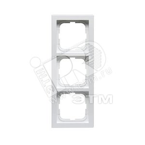 Рамка 3-постовая, серия Impressivo, белый | 1723F85-84 | 2TKA000376G1 | ABB