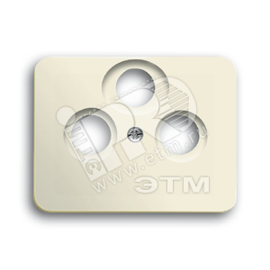 ALPHA Накладка TV+FM+SAT         EV - ABB