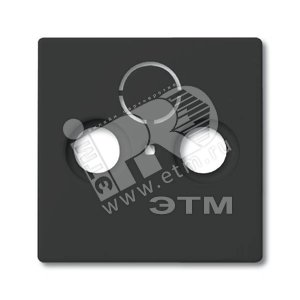 SOLO Крышка розетки TV           MN (BJE1743-85) - ABB
