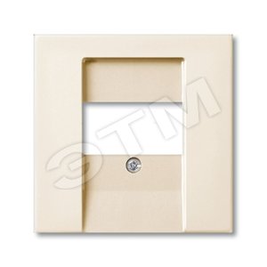 ABB Basic 55 Сл. кость Накладка аудиорозетки и ТЛФ/комп ТАЕ розеток | 1724-0-4279 | 2CKA001724A4279 | ABB - ABB