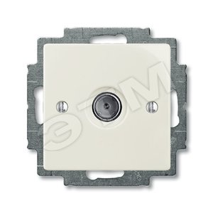 ABB Basic 55 Сл. кость Розетка TV оконечная | 1724-0-4280  | 2CKA001724A4280 | ABB - ABB
