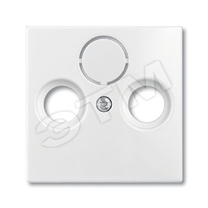 ABB Basic 55 Альп. белый Накладка TV-FM (SAT) розетки | 1724-0-4283  | 2CKA001724A4283 | ABB - ABB