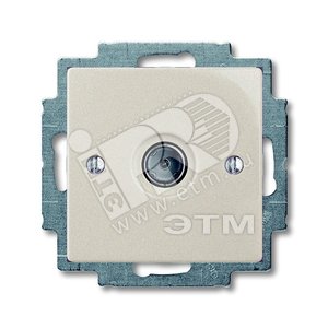 ABB Basic 55 Шампань Розетка TV оконечная | 1724-0-4310  | 2CKA001724A4310 | ABB - ABB