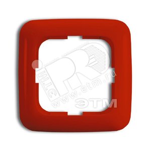 Рамка 1-п.,ReflexSI,красная | 1725-0-1058 | ABB