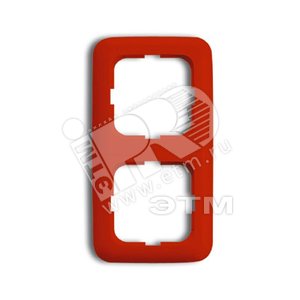 Рамка 2-п.,ReflexSI,красная | 1725-0-1082 | 2CKA001725A1082 | ABB