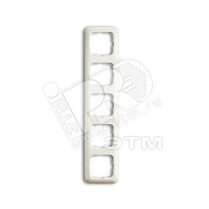 Рамка 5-постовая, серия Busch-Duro 2000 SI, цвет слоновая кость | 1725-0-1467 | 2CKA001725A1467 | ABB