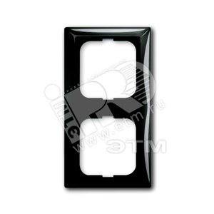 Basic 55 Рамка х 2 chateau-black - ABB