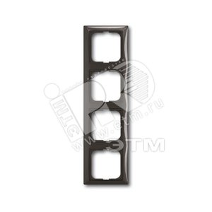 Basic 55 Рамка х 4 chateau-black - ABB