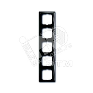 Basic 55 Рамка х 5 chateau-black - ABB