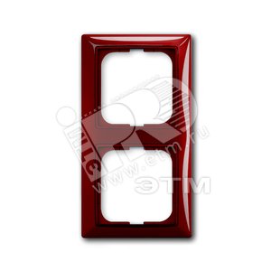 Basic 55 Рамка х 2 foyer-redr-red - ABB