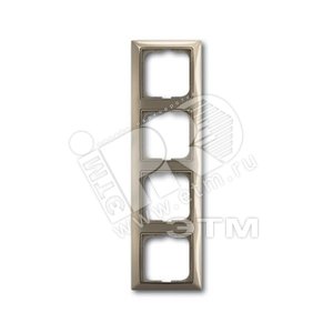 BASIC 55 Рамка 4 поста maison-beige (2514-99-507) - ABB