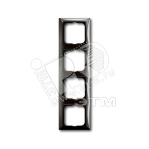 BASIC 55 Рамка 4 поста entree-grey (2514-91-507) - ABB