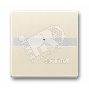 Клав. с полем для надписи, со световодом, для выкл./перекл./кнопок, серия solo/future, цвет savanne/сл. кость | 1731-0-1876  | 2CKA001731A1876 | ABB