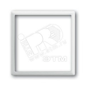 Плата центральная (накладка) для механизма светоиндикатора 2062 U, серия impuls, цвет альпийский белый | 1731-0-1942  | 2CKA001731A1942 | ABB