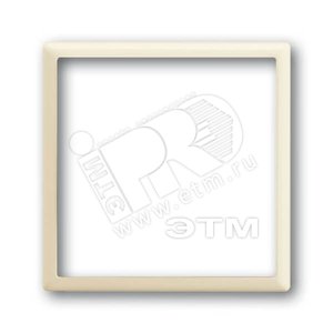 Плата центральная (накладка) для механизма светоиндикатора 2062 U, серия impuls, цвет слоновая кость