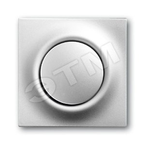 Клавиша для механизма 1-клавишного выключателя/переключателя/кнопки, серия impuls, цвет серебристый металлик | 1753-0-0067 | 2CKA001753A0067 | ABB