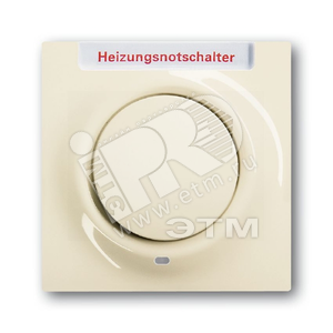 Клавиша для мех. 1-клавишного выкл./перекл./кнопки, с красной линзой, 