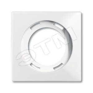 ABB Basic 55 Альп. белый Накладка для световых приборов | 1753-0-0100  | 2CKA001753A0100 | ABB - ABB