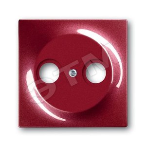 IMPULS Крышка розетки TV красная  RD (1743-777) - ABB