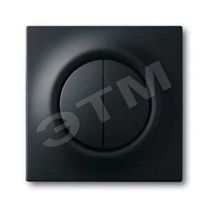 IMPULS Клавиша для мех-ма 2-кл. выкл./перекл./кнопок, чёрн.бархат