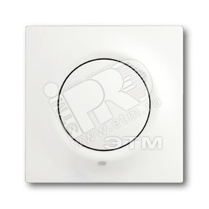 Клавиша для механизма 1-клавишного выкл./перекл./кнопки, с красной линзой серия impuls, цвет белый бархат | 1753-0-0189  | 2CKA001753A0189 | ABB