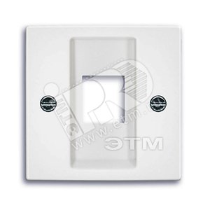 ABB Basic 55 Альп. белый Плата центральная 1-я для коммуникац розеток 0210, 0211 и 0219 | 1753-0-0213  | 2CKA001753A0213 | ABB - ABB