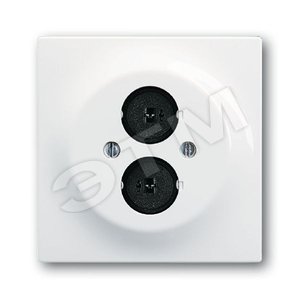 Плата центральная с суппортом с 2-мя разъёмами для громкоговорителя, серия impuls, цвет альпийский белый | 1753-0-4971  | 2CKA001753A4971 | ABB