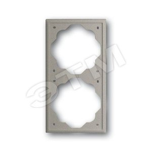 Рамка 2-постовая серия impuls цвет шампань-металлик | 1754-0-2528 | 2CKA001754A2528 | ABB