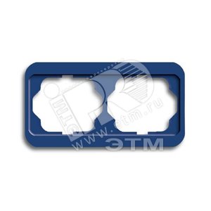 ALPHA Рамка * 2                  BLU (BJE1722-28G) - ABB
