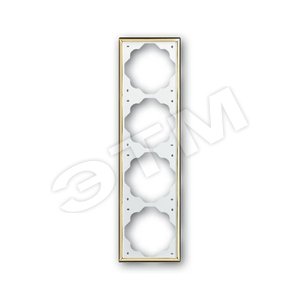 Рамка 4-постовая, серия impuls, цвет золото | 1754-0-3641 | 2CKA001754A3641 | ABB