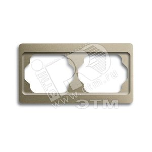 ALPHA Рамка х 2                  PAL - ABB