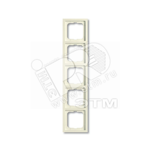 Рамка 5-постовая, серия future, цвет savanne/слоновая кость | 1754-0-4172  | 2CKA001754A4172 | ABB