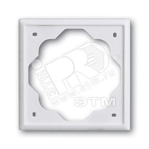 Рамка 1-постовая, серия impuls, цвет альпийский белый | 1754-0-4222 | 2CKA001754A4222 | ABB - ABB