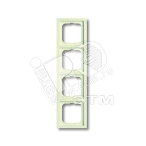 Рамка 4-постовая, серия, серия solo/future, цвет linear, цвет слоновая кость | 1754-0-4233  | 2CKA001754A4233 | ABB