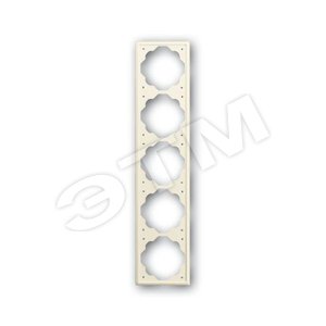 Рамка 5-постовая, серия impuls, цвет слоновая кость | 1754-0-4316  | 2CKA001754A4316 | ABB