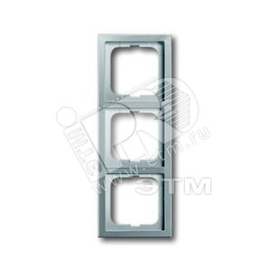 Рамка 3-постовая, серия pur/сталь | 1754-0-4319 | 2CKA001754A4319 | ABB