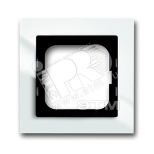 Рамка 1-постовая, серия axcent, цвет белый | 1754-0-4331 | 2CKA001754A4331 | ABB