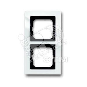 Рамка 2-постовая, серия axcent, цвет белый | 1754-0-4332 | 2CKA001754A4332 | ABB