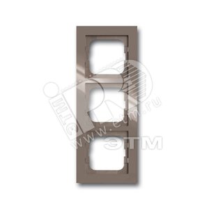 Рамка 3-постовая, серия axcent, цвет entr?e-grey | 1754-0-4473  | 2CKA001754A4473 | ABB