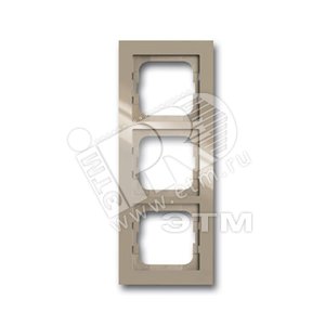 Рамка 3-постовая, серия axcent, цвет maison-beige | 1754-0-4483 | 2CKA001754A4483 | ABB - ABB