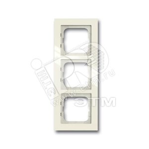 Рамка 3-пост., серия axcent, цвет chalet-white