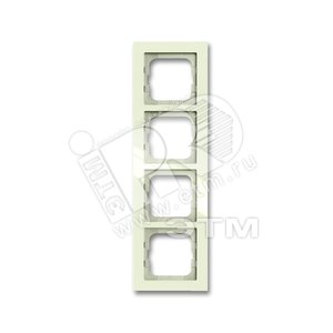 AXCENT Рамка 4 поста chalet-white - ABB