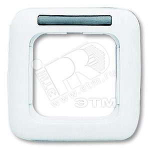 Рамка 1-постовая, с полем для надписи, серия Reflex SI, цвет альпийский белый | 1754-0-4496 | 2CKA001754A4496 | ABB